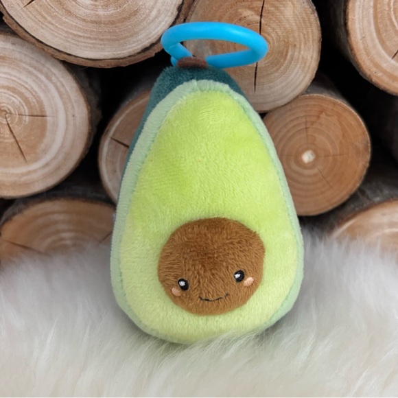 Squishable Other - Avocado Plush Bag Charm Keychain - Squishable